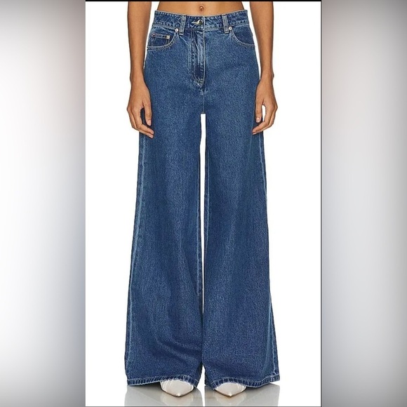 Ronny Kobo Collection Denim - New Ronny Kobo Womens 70’s Flare Jeans Size 24 Indigo